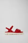 Camper Flat Sandals  Woman Color Red In Red