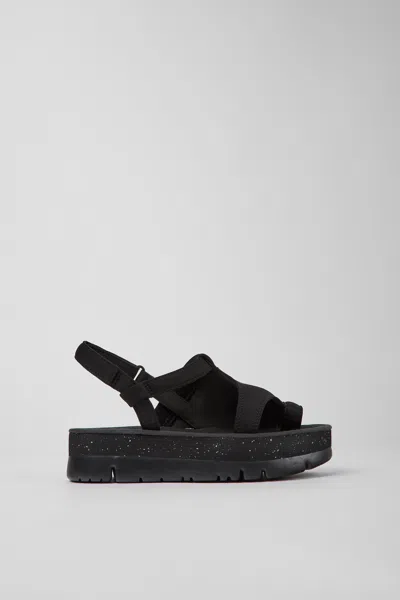 Camper Sandals Women  Oruga Up In Black