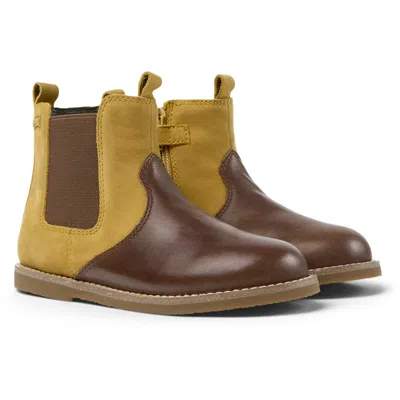 Camper Kids' Boots For Girls In Brown