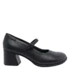 Camper Leather Block-heel Mary Jane Shoes In Black