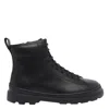 Camper Brutus Lace-up Leather Boots In Multi