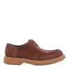 Camper Norman Lace-up Suede Derby Shoes In Brown