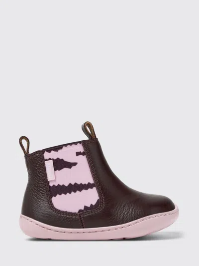 Camper Shoes  Kids Color Burgundy