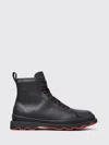 Camper Brutus+ Lace-up Leather Boots In Black