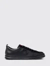 Camper Runner Lace-up Leather Sneakers In Black