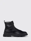 Camper Brutus Lace-up Leather Boots In Black
