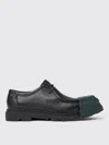 Camper Junction Leather Derby Shoes In Schwarz