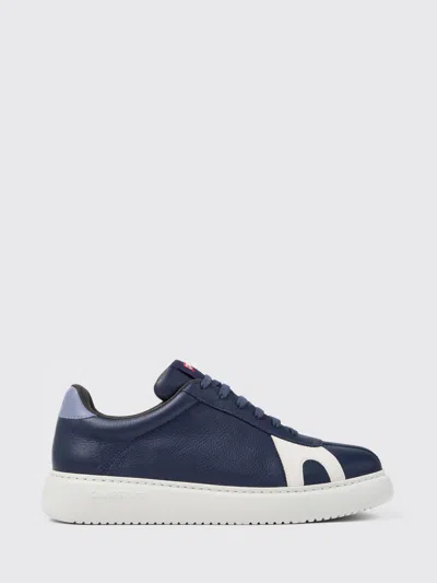 Camper Twins Multicolor Leather Sneakers For Men In Blue