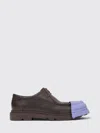 Camper Junction Leather Oxford Shoes In Brown