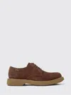 Camper Norman Lace-up Suede Derby Shoes In Brown