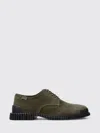 Camper Lace-up Suede Shoes In Gray