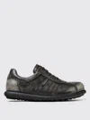 Camper Pelotas Ariel Iconic Leather Sneaker In Black, Men's At Urban Outfitters In Animal Print