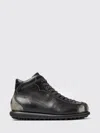 Camper Pelotas Ariel Leather Lace-up Sneakers In Black