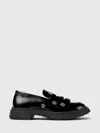 Camper Black Loafers In Multi