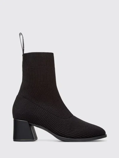 CAMPER CAMPER KORA ANKLE BOOTS IN RIBBED LYOCELL TENCEL™,H53064002