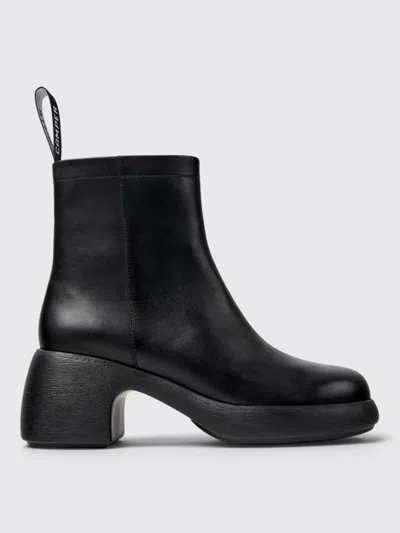 CAMPER FLAT ANKLE BOOTS CAMPER WOMAN COLOR BLACK,F93379002