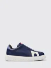 Camper Twins Leather Panelled Sneakers In Blue