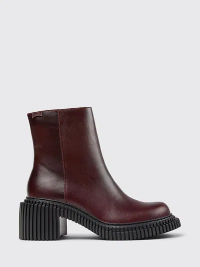CAMPER BOOTS CAMPER WOMAN COLOR BURGUNDY,H44465050