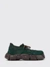 Camper Roku Knitted Lace-up Sneakers In Green