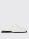 Camper Pelotas Ariel Twins Mismatched Mule In White