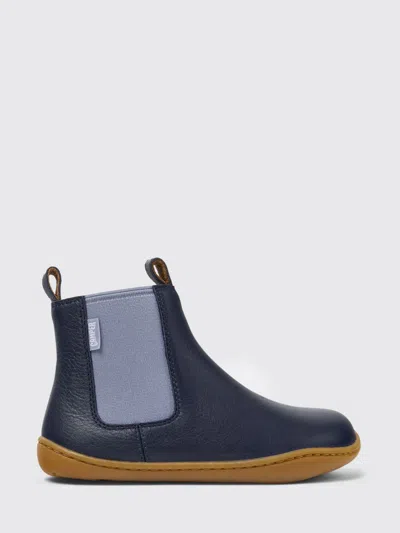 Camper Kids'  シューズ ボーイ カラー ブルー In Blue