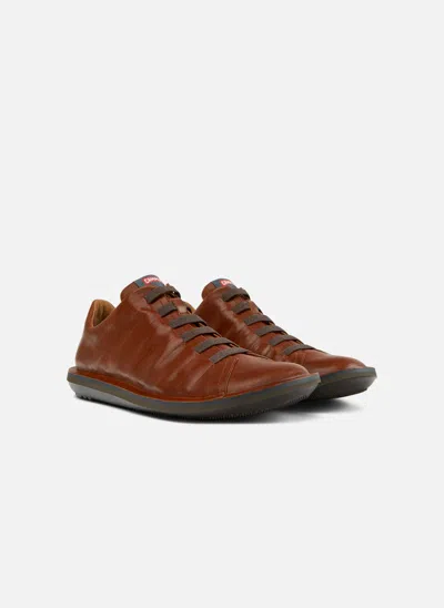 Camper Shoes Men  Beetle In Brown