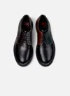 Camper Dean Leather Two-tone Lace-up Shoes In Black