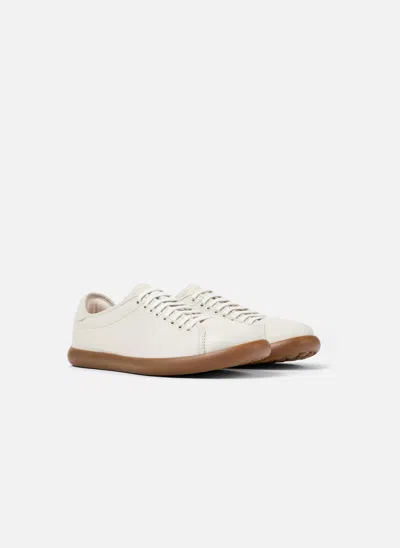 Camper Shoes Men  Pelotas Soller In White