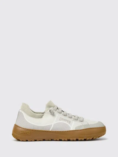 Camper Shoes Men Color Beige In White