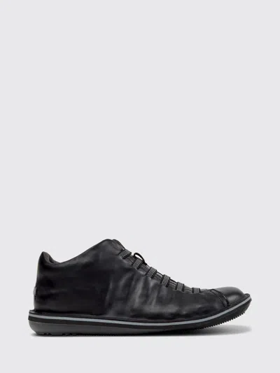 Camper Beetle Smooth Leather Sneakers In Black