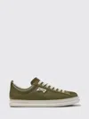 Camper Runner Four Leather Sneaker In Green