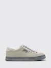 Camper Runner Leather Sneakers In Gray