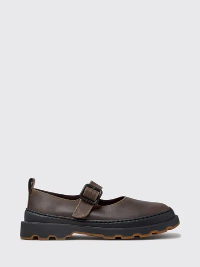 Camper Shoes Woman Color Beige In Brown