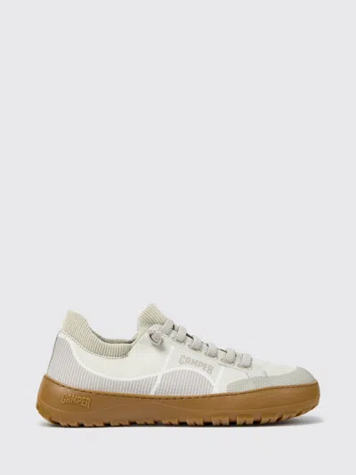 Camper Shoes Woman Color Beige In White