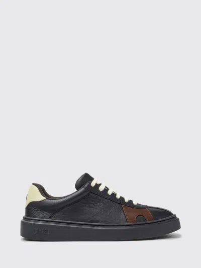 Camper Twins Lace-up Sneakers In Black