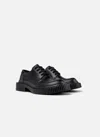Camper Pix Leather Derby Shoes In Black