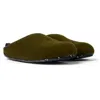 Camper Wabi Slip-on Wool Slippers In Green