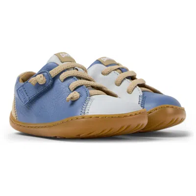 Camper Kids' Smart Casual Shoes For First Walkers In Beige,blue,grey