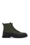 Camper Leather Mugello Combat Boots With Track Sole