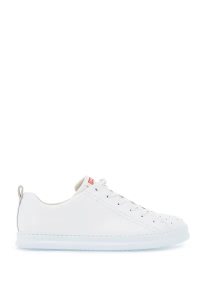 Camper Sneakers In Pelle Liscia In White