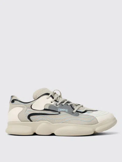 Camper Karst Panelled Leather Sneakers In Bunt