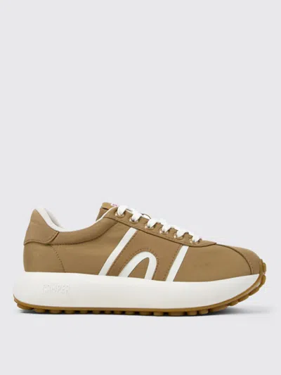 Camper Pelotas Athens Mesh Sneakers In Braun