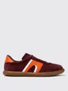 Camper Pelotas Soller Suede Sneakers In Burgunderrot
