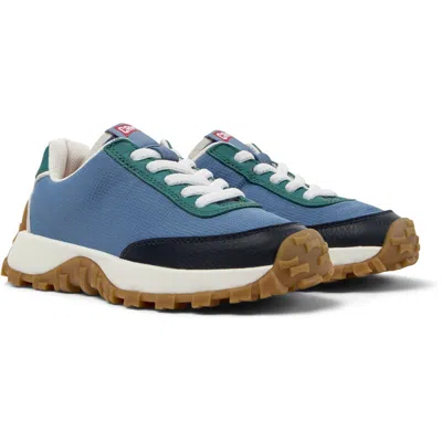 Camper Kids' Sneakers For Girls In Blue,green,white
