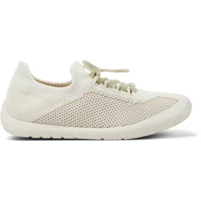 Camper Kids' Sneakers For Girls In White,beige