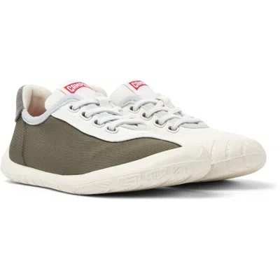 Camper Kids' Sneakers For Girls In White,yellow,green