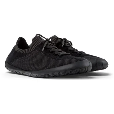 Camper Path Recycled Lace-up Sneakers In Black
