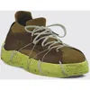 Camper Roku Chunky-sole Lace-up Sneakers In Black,grey,white