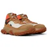 Camper Karst Trek Boots In Brown,grey,orange