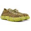 Camper Roku Chunky-sole Lace-up Sneakers In Brown,yellow